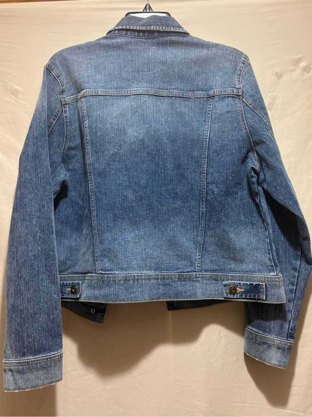 Ella Moss Medium Blue Denim Trucker Jacket - Picture 4 of 4